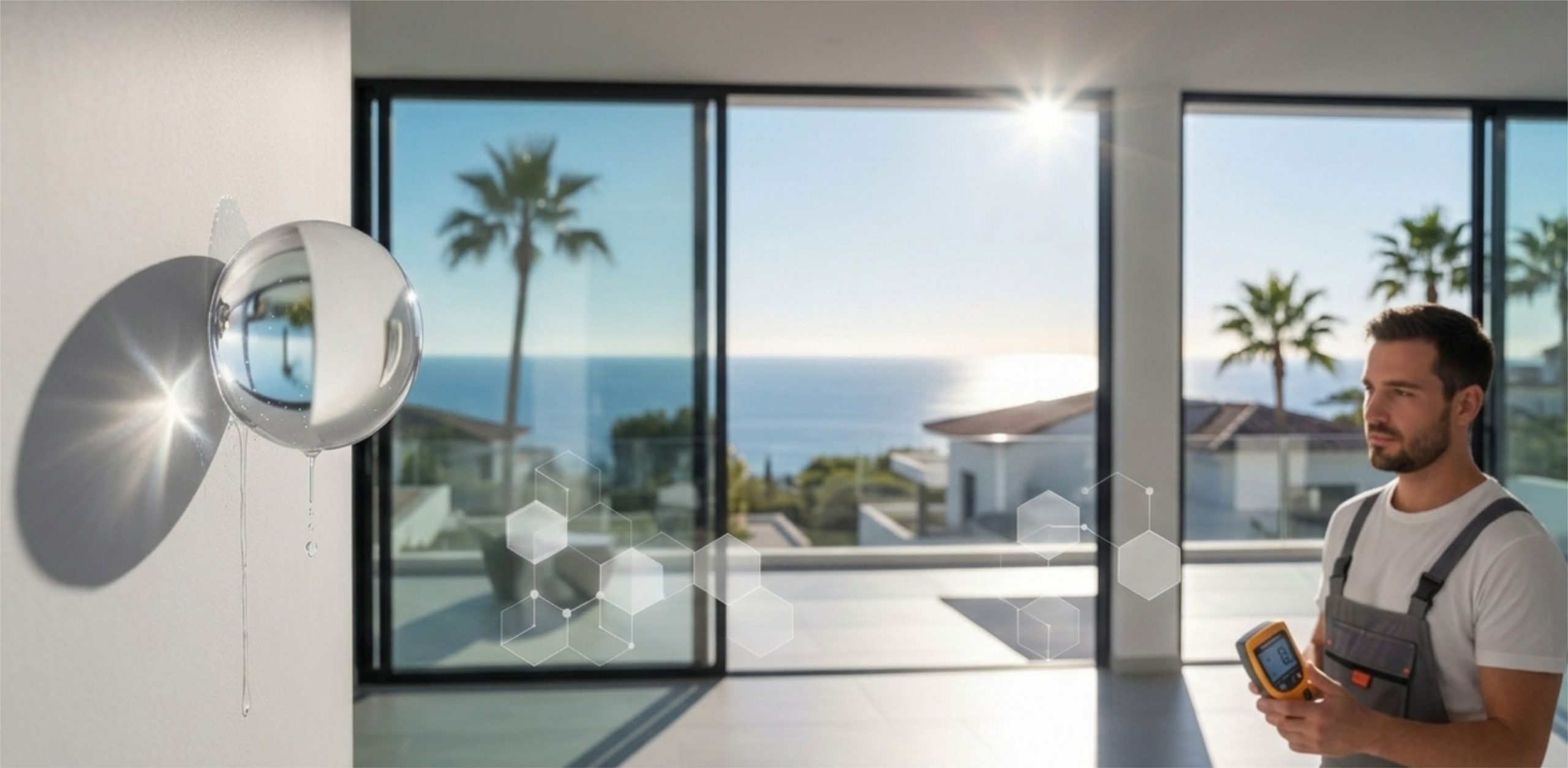 El enemigo invisible de la primera línea: hidrofugación y salud estructural de fachadas en Marbella